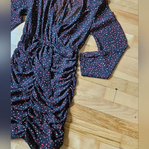 Zara Heart Print Dress - Picture 4 of 9